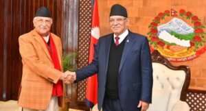 प्रचण्डको बेगमा ओलीको ब्रेक ?