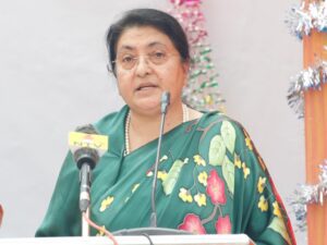 सम्पदा संरक्षण गरेर भावी पुस्तालाई हस्तान्तरण गर्नु हाम्रो जिम्मेवारी हो : पूर्वराष्ट्रपति भण्डारी