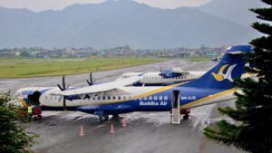 विराटनगरका लागि उडेको जहाज चन्द्रगढीमा आकस्मिक अवतरण