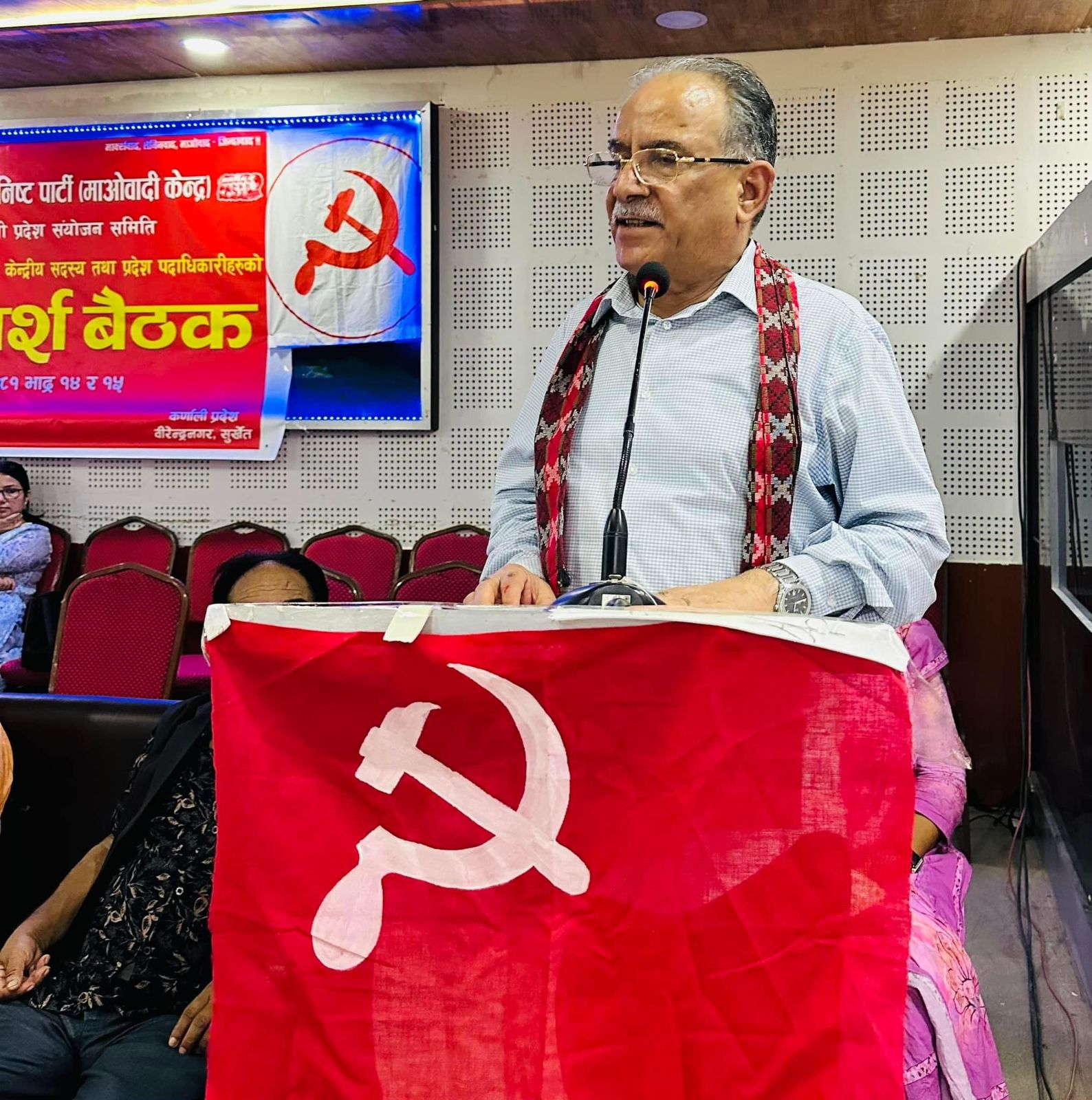 हामीले सुरु गरेको भ्रष्टाचारविरुद्धको कदम इतिहासमै पहिलो : प्रचण्ड
