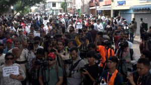 भ्रष्टाचारविरुद्ध बालुवाटारमा प्रदर्शन, हदम्याद अमान्य