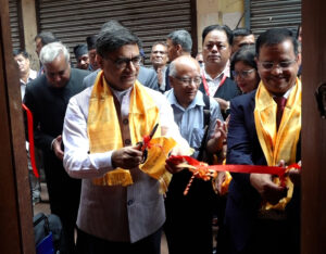 भारतीय विदेश सचिवद्वारा नेपाल भाषा परिषद् भवन उद्घाटन