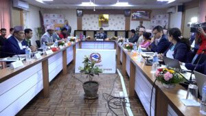 स्वास्थ्य क्षेत्रको व्यवस्थापन प्रभावकारी बनाउन ठोस निर्णय आवश्यक : मन्त्री पौडेल