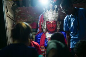 नमोबुद्ध भगवान आफ्नो जन्मभूमि पनौतीमा (तस्विरहरु)
