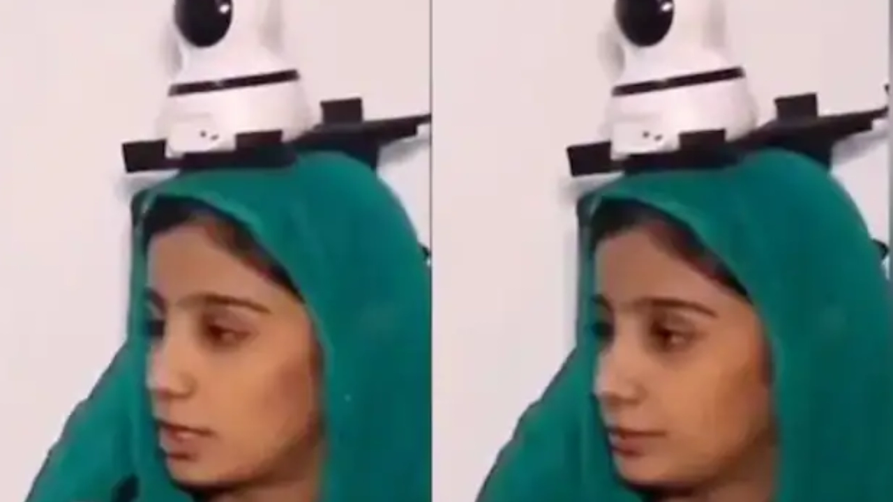 सुरक्षाका लागि भन्दै बाबुले फिट गराए छोरीको टाउकाेमा क्यामेरा 