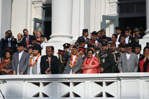 राष्ट्रपति पौडेलबाट इन्द्रजात्रा अवलोकन