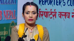 आफ्नो प्रतिस्पर्धा समाज सुधारका लागि भएकाेआशिका तामाङको दाबी