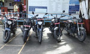 राजधानीमा एउटै नम्बरका पाँचवटा मोटरसाइकल भेटियाे राजधानीमा एउटै नम्बरका पाँचवटा मोटरसाइकल भेटियाे