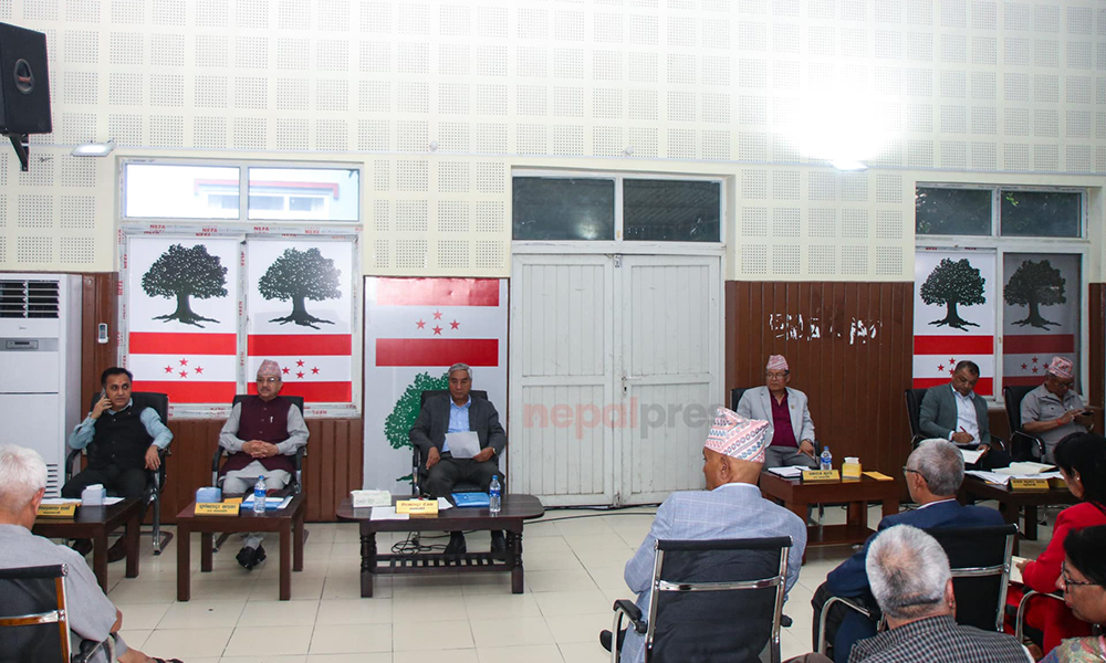 विश्वप्रकाशले देउवालाई भने- ‘अब तपाईं प्रधानमन्त्री नबन्नुस्’