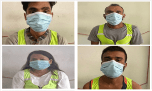 ब्याउने गाई काटेर खाएको आरोपमा चार जना पक्राउ