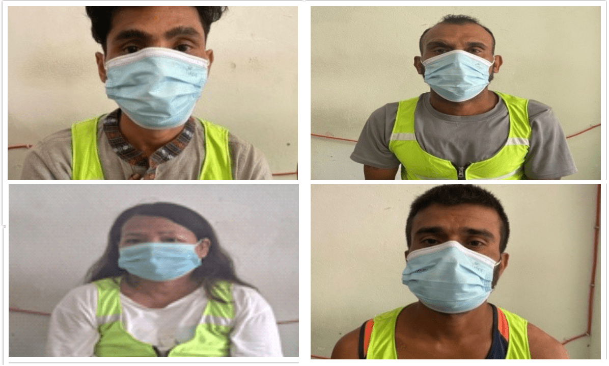 ब्याउने गाई काटेर खाएको आरोपमा चार जना पक्राउ