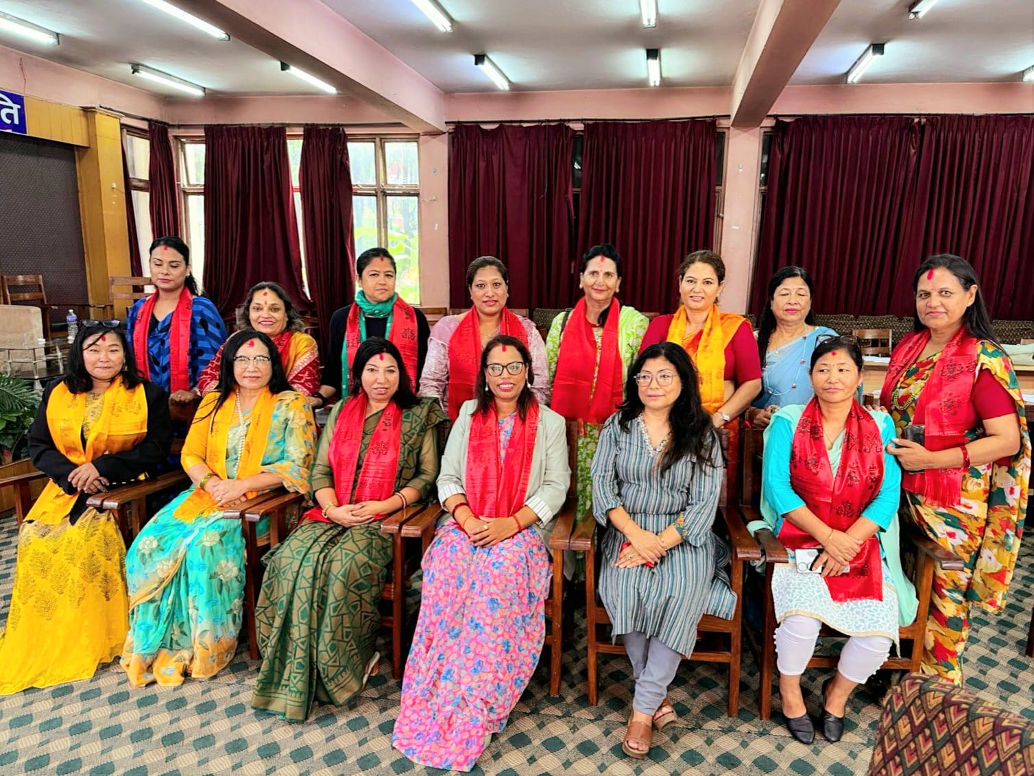 क्रियाशील पत्रकार महिला संघ (डब्लुडब्लुजे)को अध्यक्षमा रामकला