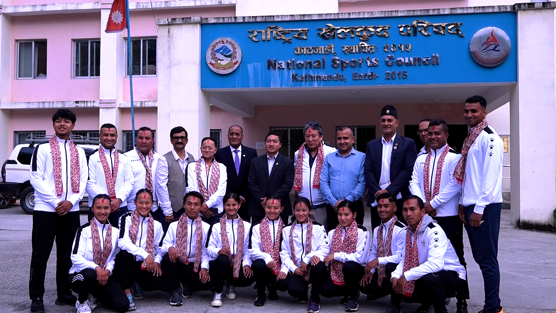 एसियाली कराते च्याम्पियनसिपमा सहभागी हुने नेपाली टोलीको बिदाई एसियाली कराते च्याम्पियनसिपमा सहभागी हुने नेपाली टोलीको बिदाई