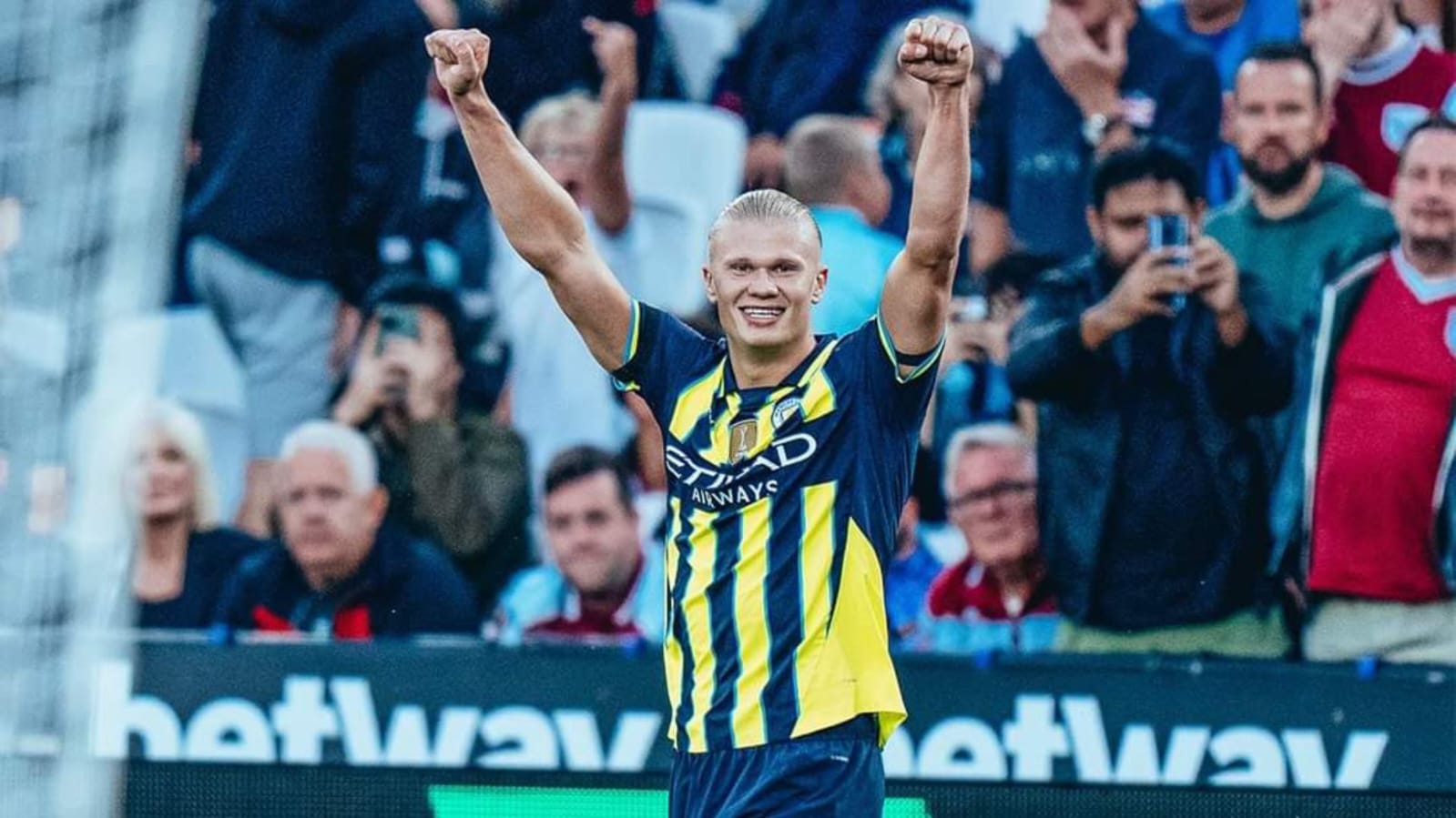 इंग्लिस प्रिमियर लिगमा वेस्टह्याम युनाइटेडमाथि म्यान्चेस्टर सिटीको जित