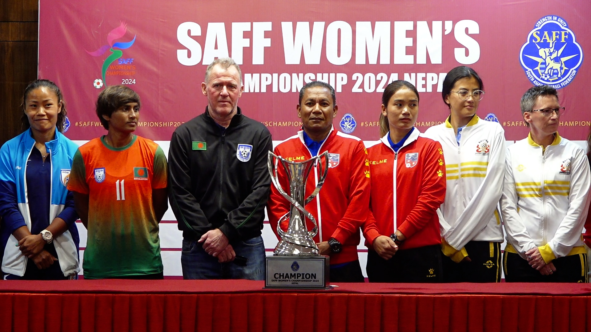 महिला साफ च्याम्पियनसिपः आज अपरान्ह भारत र पाकिस्तान भिड्ने