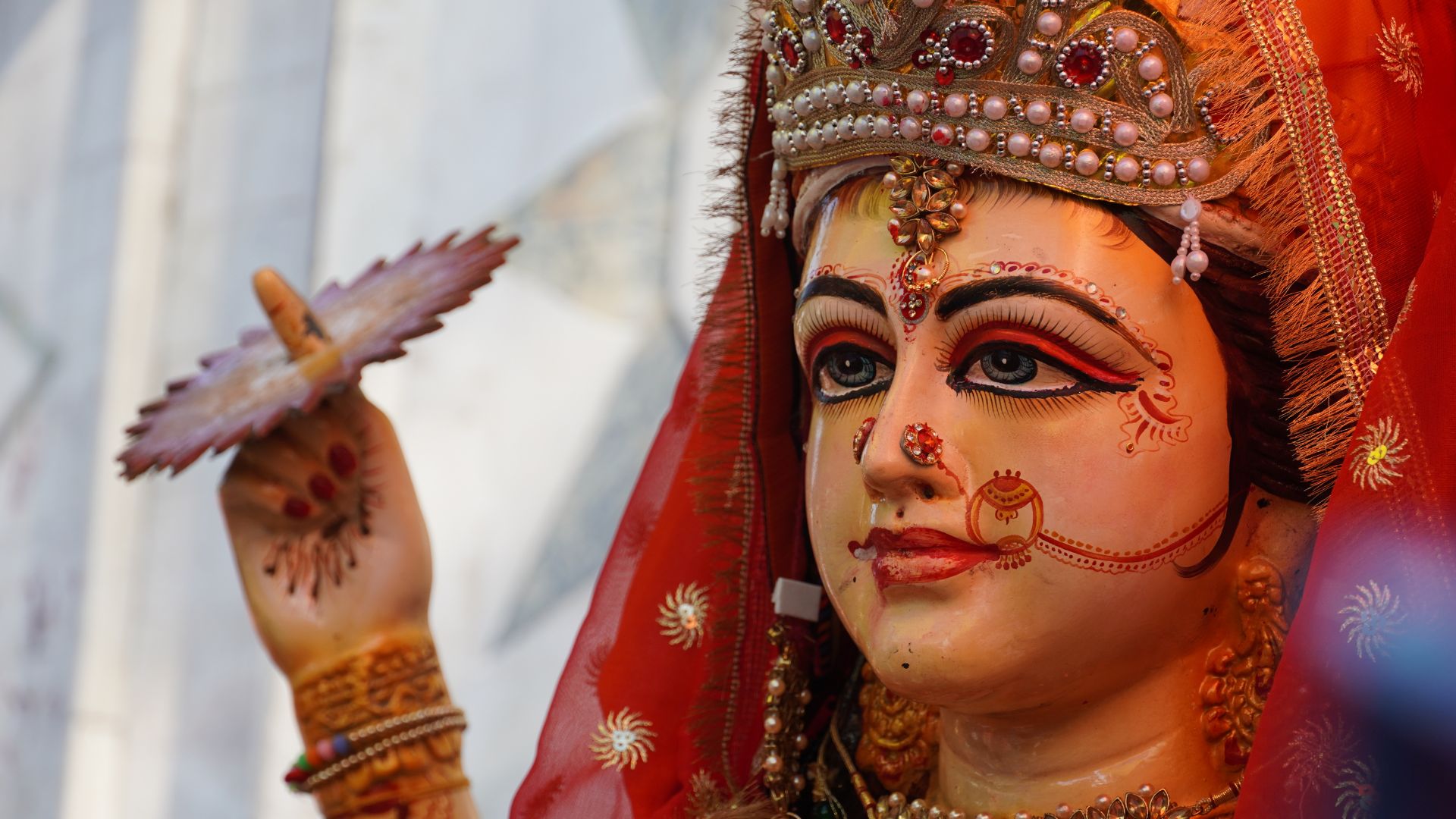 नवरात्रको दोस्रो दिनः ब्रह्मचारिणी देवीको पूजा गरिँदै