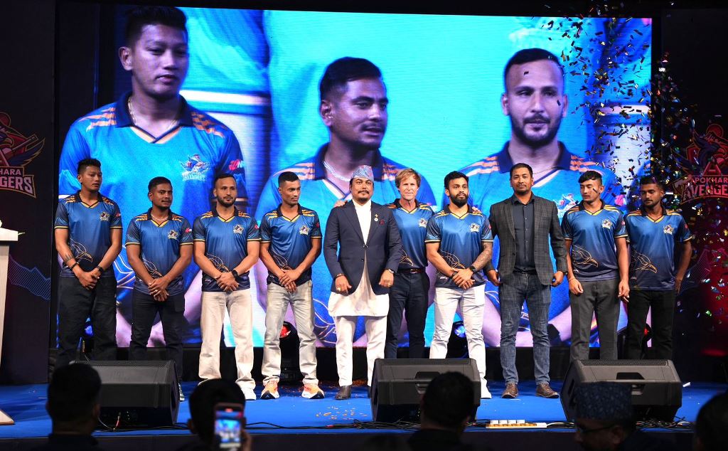 नेपाल प्रिमियर लिगको सबैभन्दा महंगो टिम ‘पोखरा एभेन्जर्स’को जर्सी सार्वजनिक