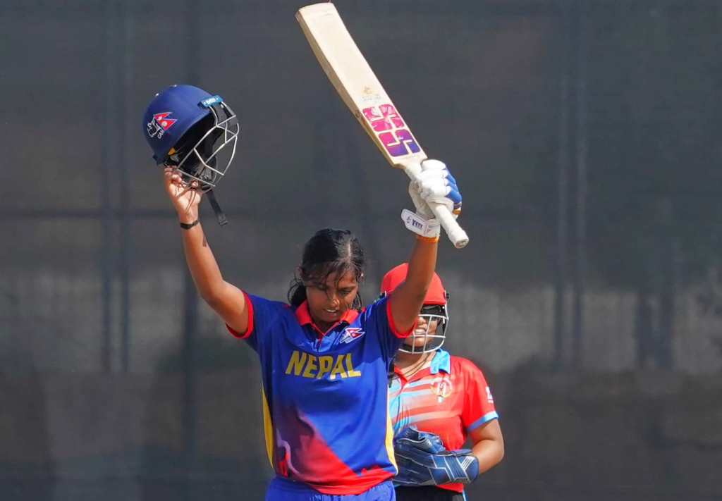 यु-१९ महिला टि-२० विश्वकप : नेपालले कुवेतलाई १६५ रनले हरायो
