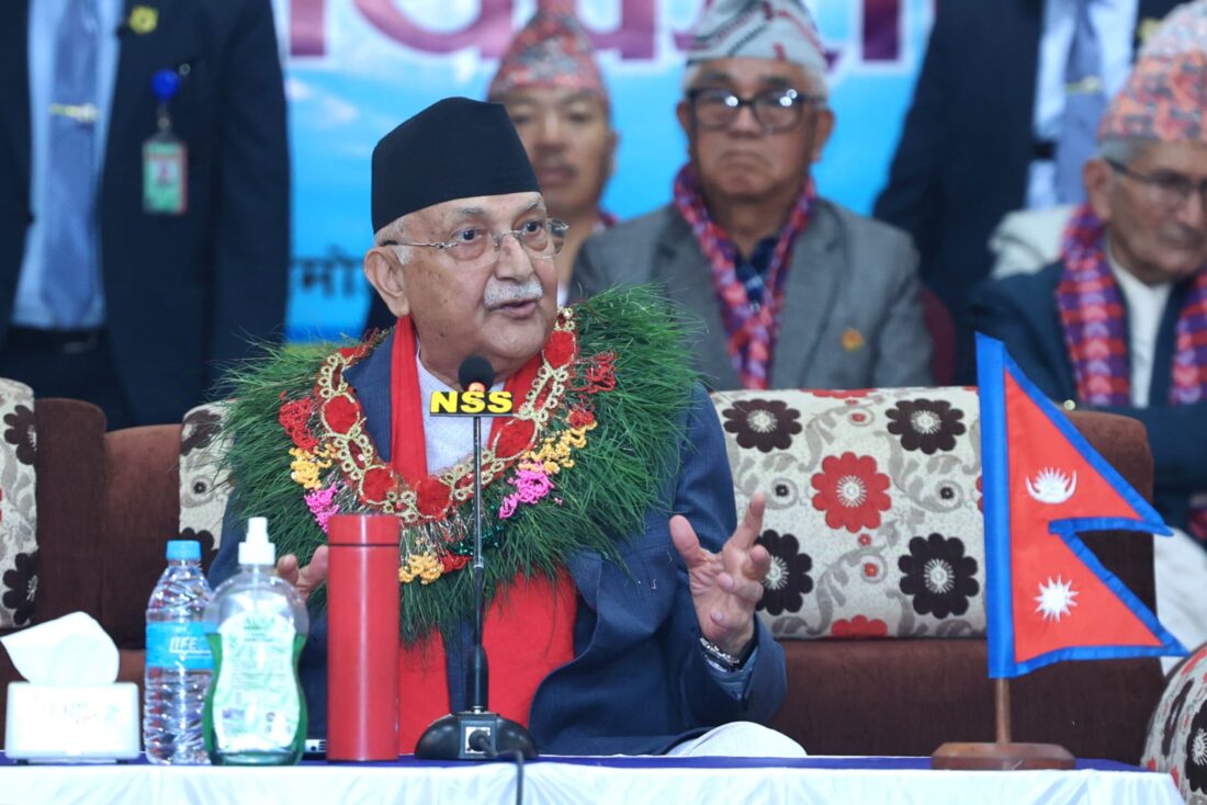 अस्थिरता, अराजकता र भ्रष्टाचारविरुद्ध सचेत, सङ्गठित र सक्रिय हुन प्रधानमन्त्रीको आग्रह