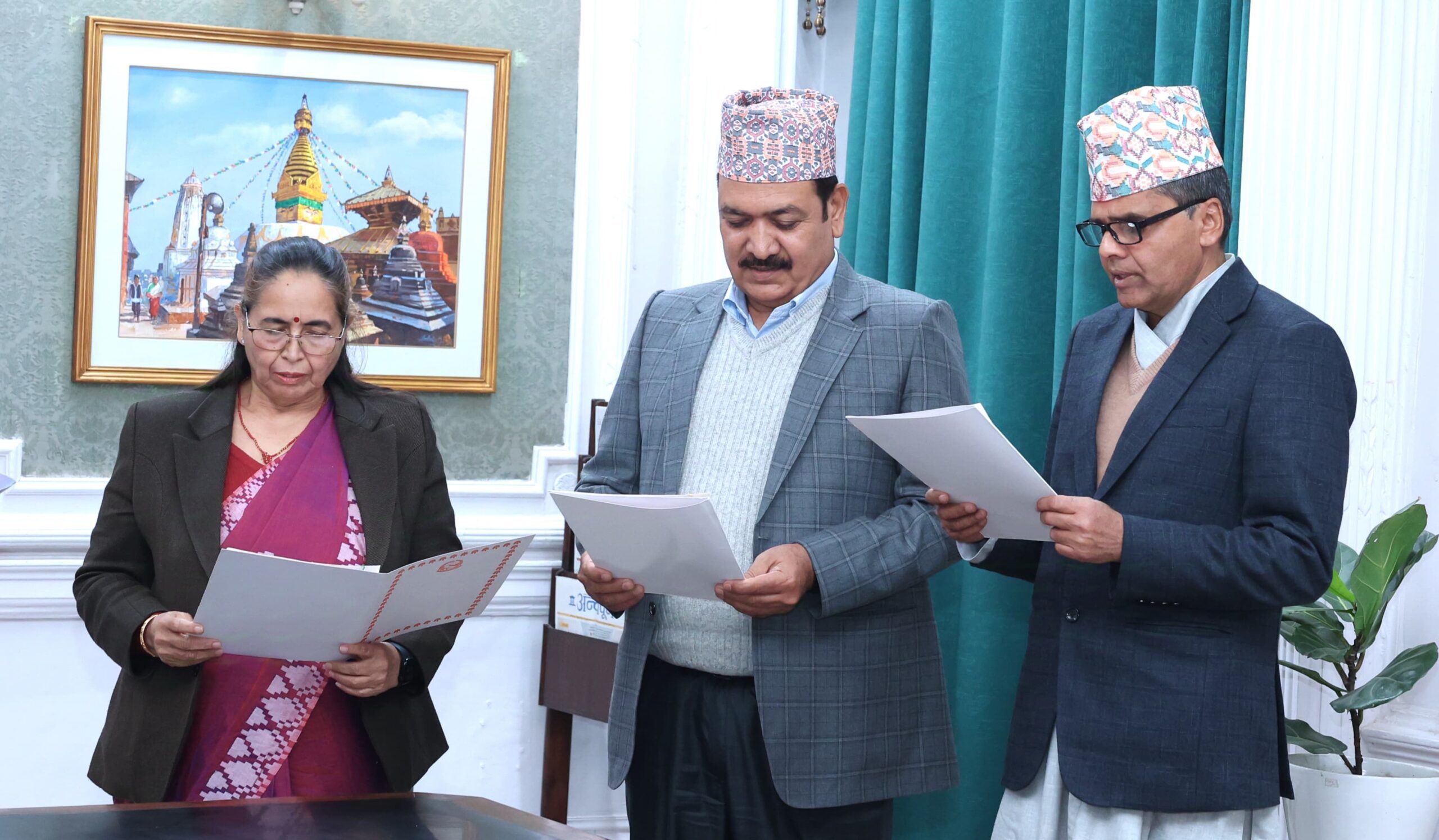 तीन विश्वविद्यालयका उपकुलपतिले लिए शपथ