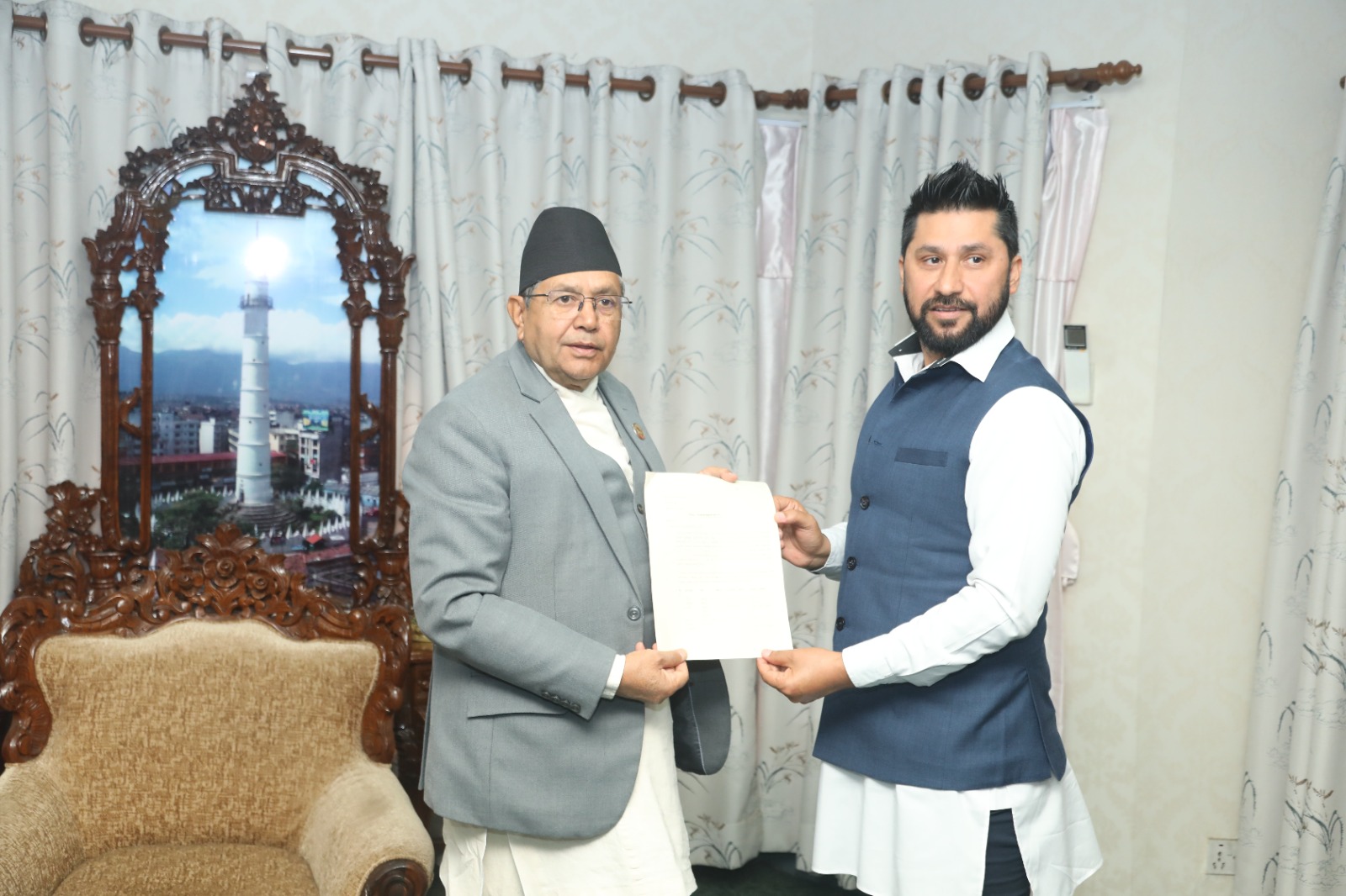 रविले बुझाए सभामुख घिमिरेलाई निलम्बन फुकुवाको निवेदन