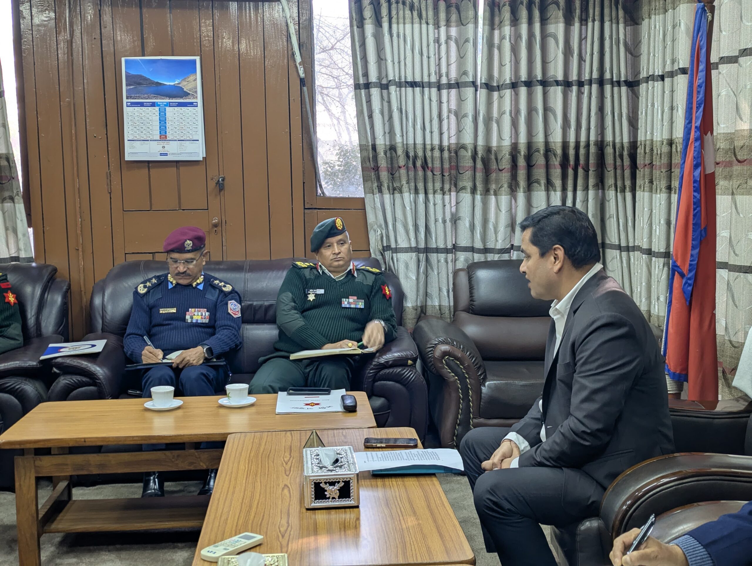 सुरक्षा निकायद्वारा सञ्चालित अस्पतालको सेवाप्रति मन्त्रीले गरे प्रशंसा