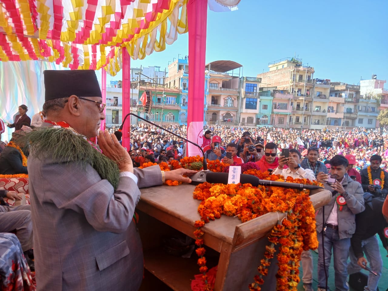 गल्ती सच्याउँछौँ, ०८४ मा बहुमत दिनुहोस् : अध्यक्ष प्रचण्ड