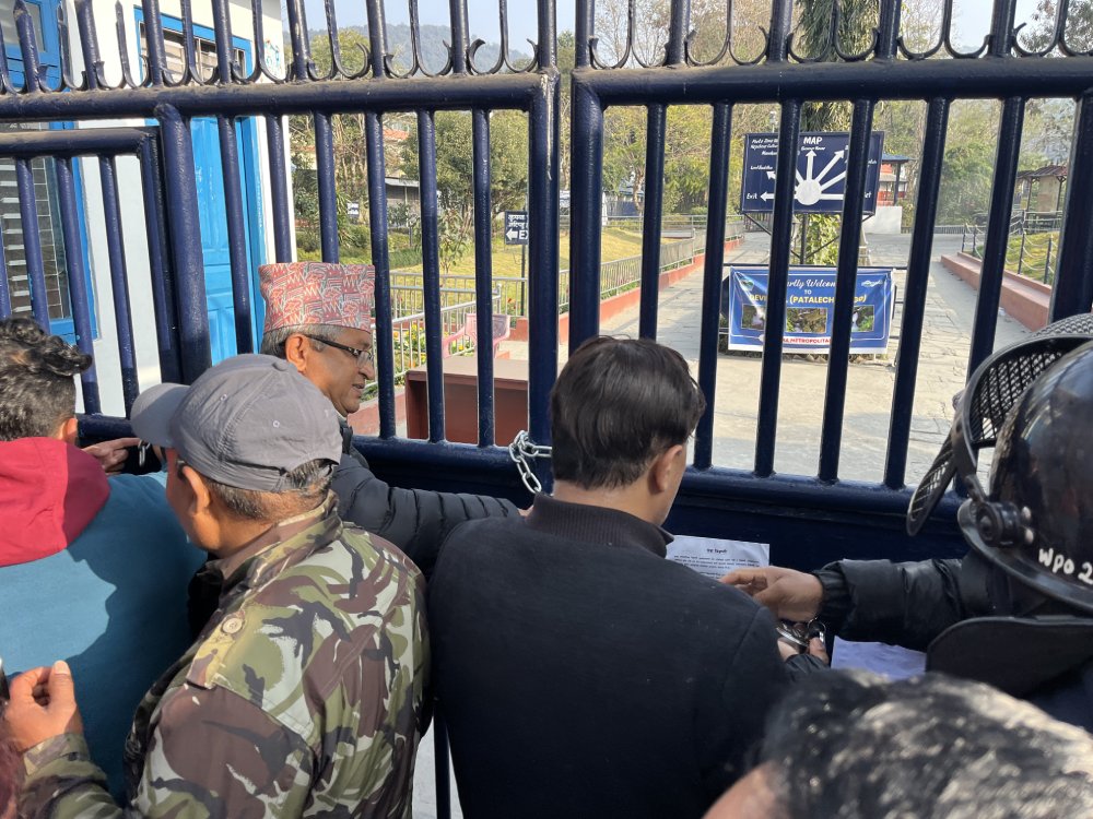 १३ दिनदेखि लागेको पातले छाँगोको ताला खुल्यो