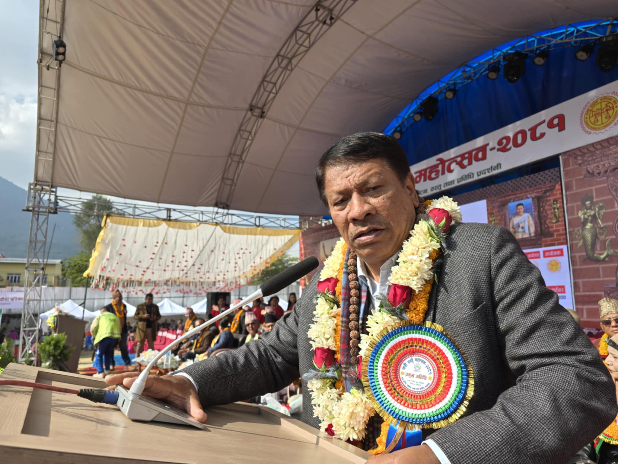 अर्थतन्त्रलाई समृद्ध बनाउन कृषि उत्पादनमा जोड दिनुपर्छ : मन्त्री सिंह