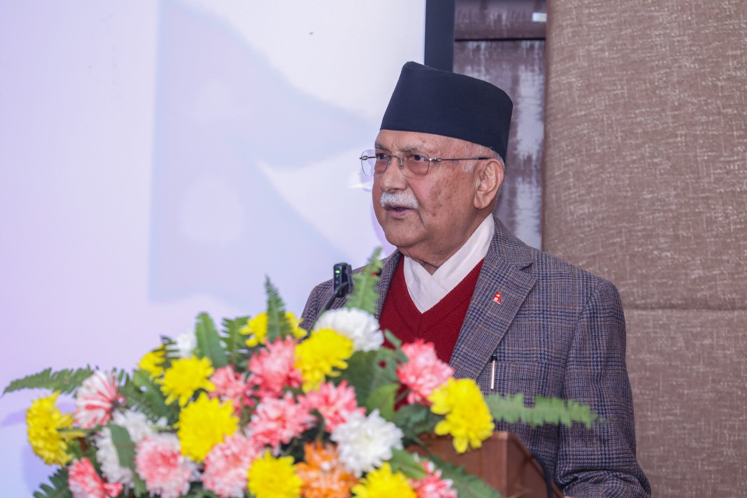 सत्ता स्वार्थका लागि घुँडा टेक्नु राष्ट्रिय हित विपरीत : प्रधानमन्त्री