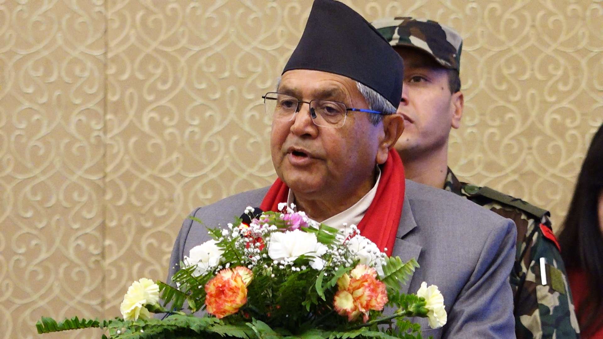 नेपालले आफैंले नगरेको अपराधको सजाय भोगिरहेको छ : सभामुख घिमिरे