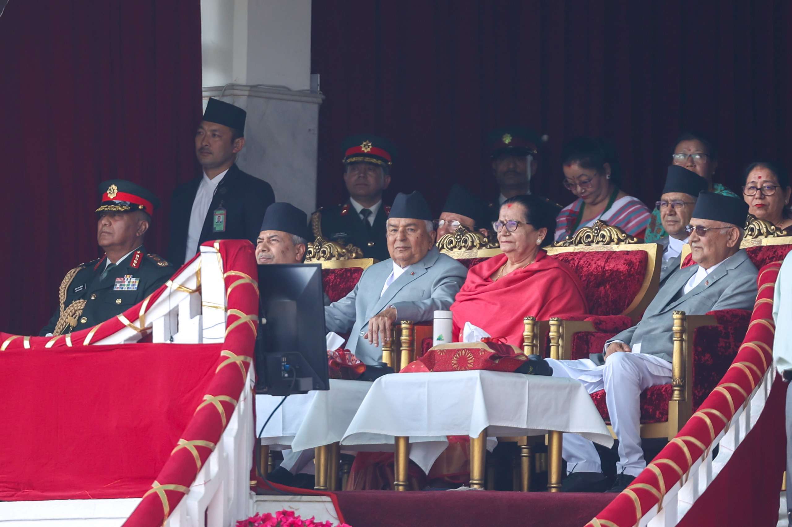 टुँडिखेलमा सेनाले मनायो घोडेजात्रा, राष्ट्रपति र प्रधानमन्त्री सहभागी