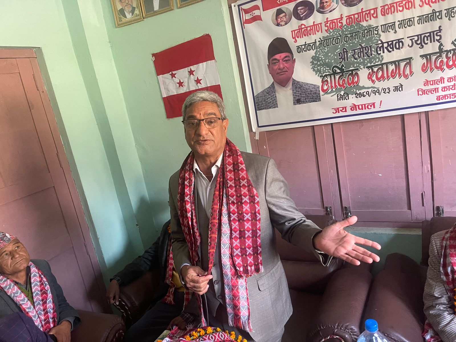 भुकम्प प्रभावित क्षेत्रमा पुननिर्माण सुरु-गृहमन्त्री