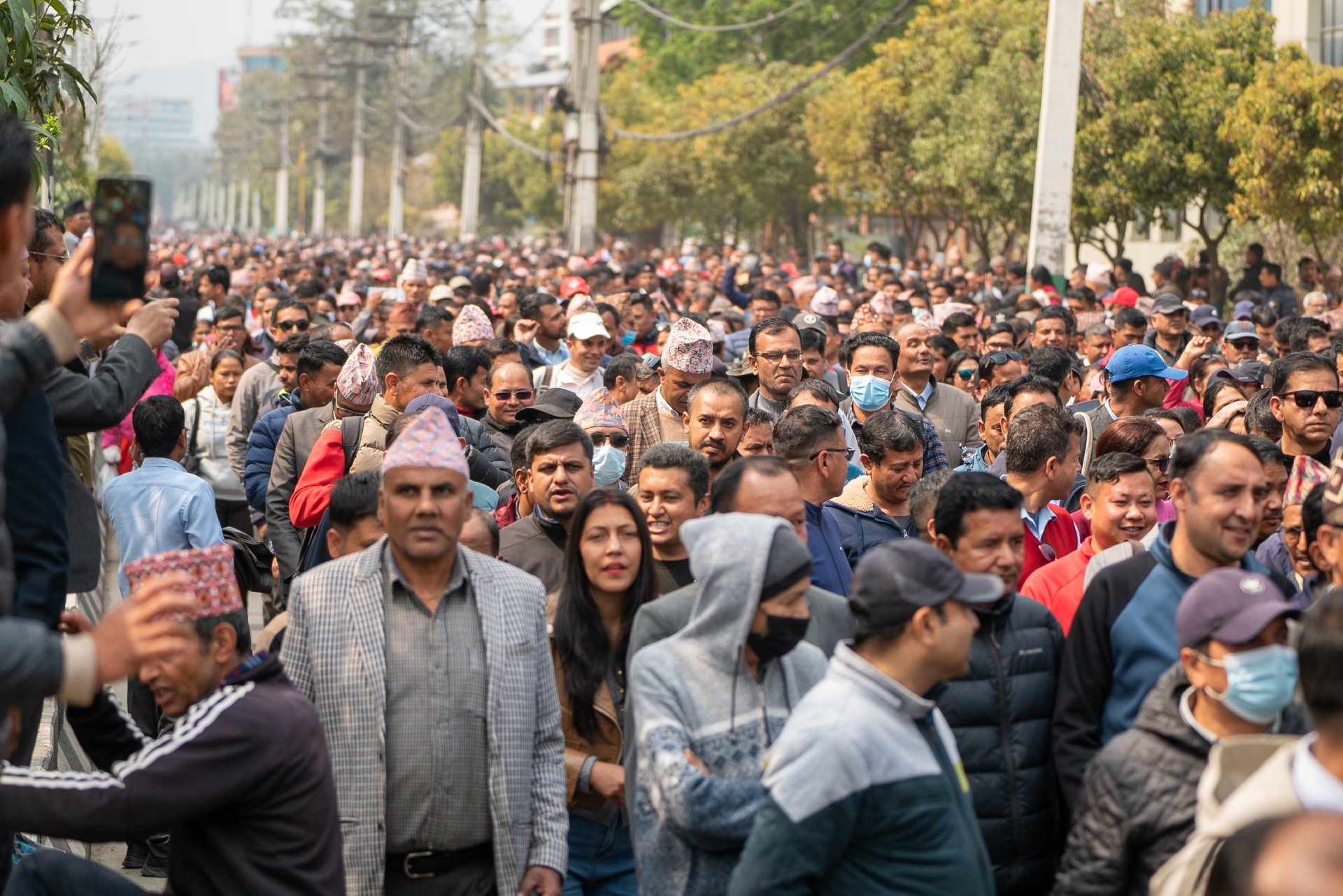 देशभरका शिक्षक आन्दोलनमा, काठमाडौंमा बृहत प्रदर्शन