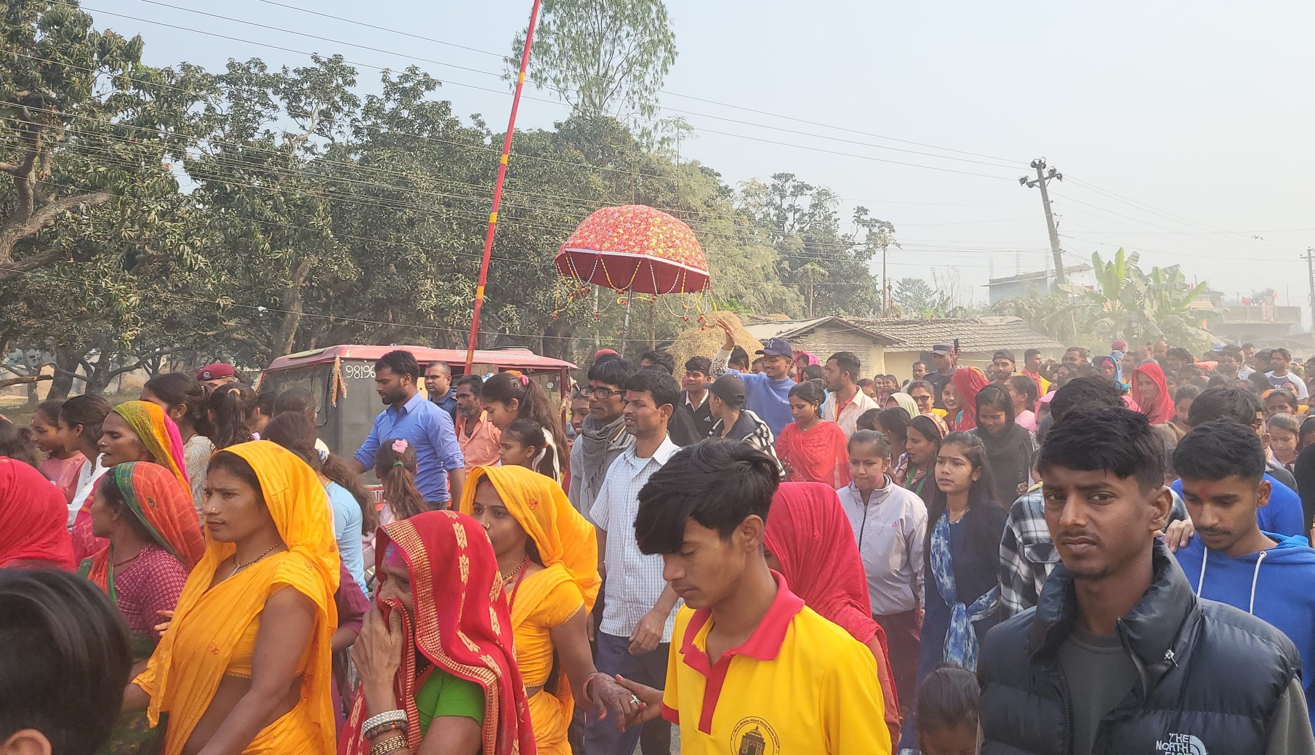 मिथिला माध्यमिकी परिक्रमा आज भारतको करुणा पुग्दै