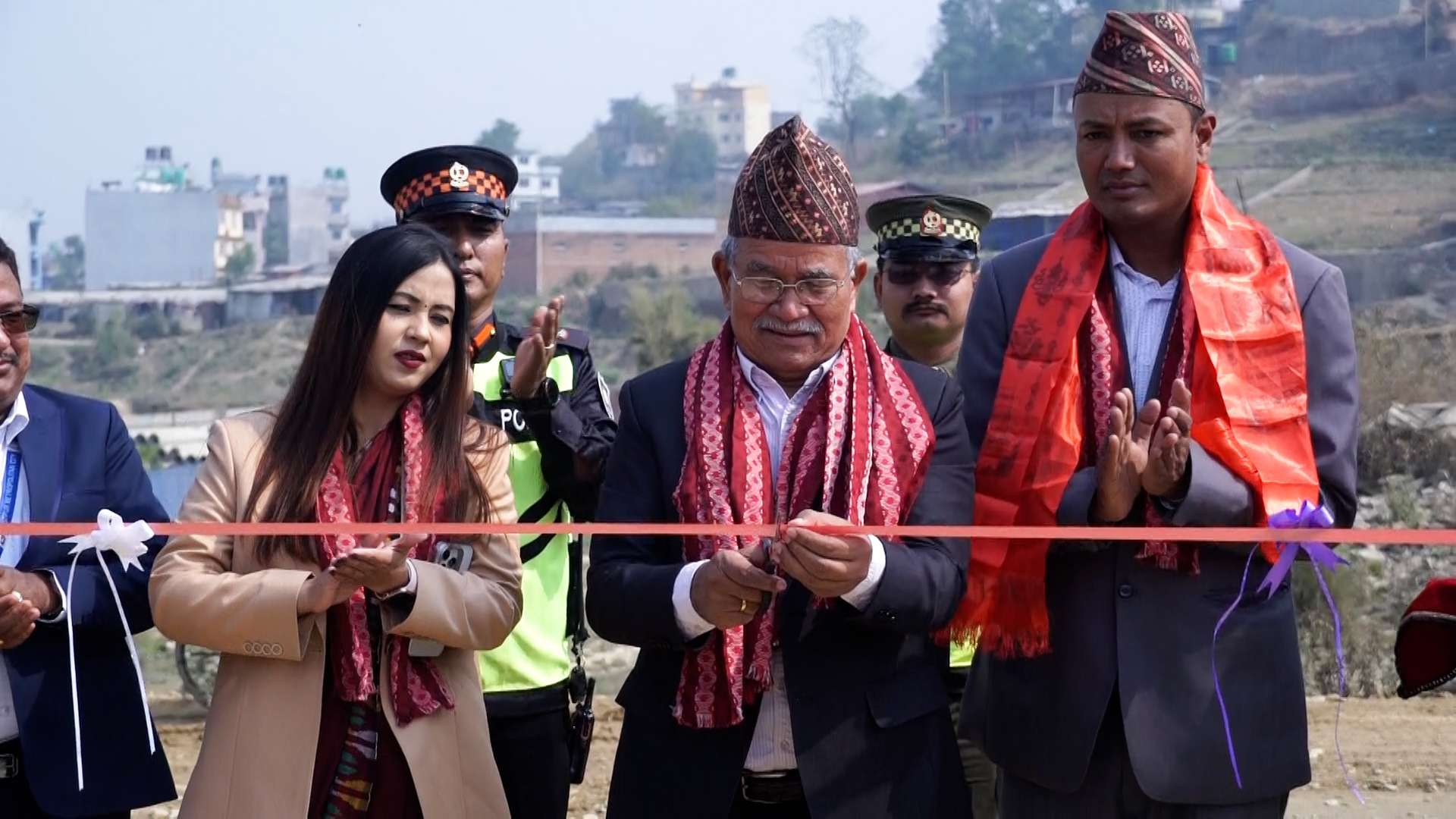 ललितपुरको तीनवटा वडा जोड्ने नख्खु खोला पुलको समुद्घाटन