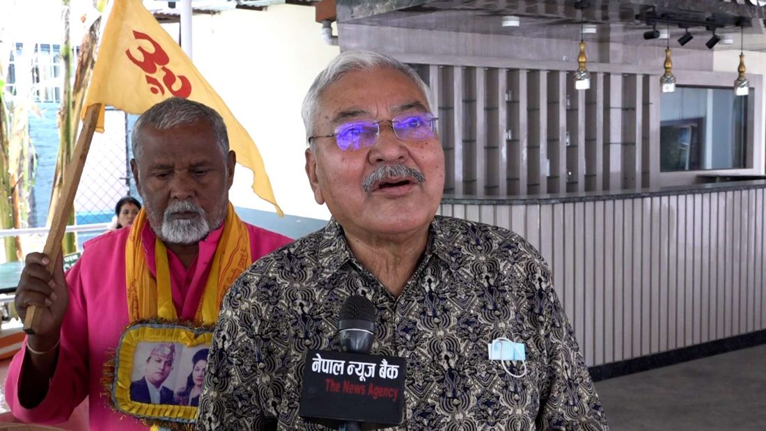 नेपाललाई हिन्दू राष्ट्र बनाउने अभियानमा सबैजना जुट्न आब्हान
