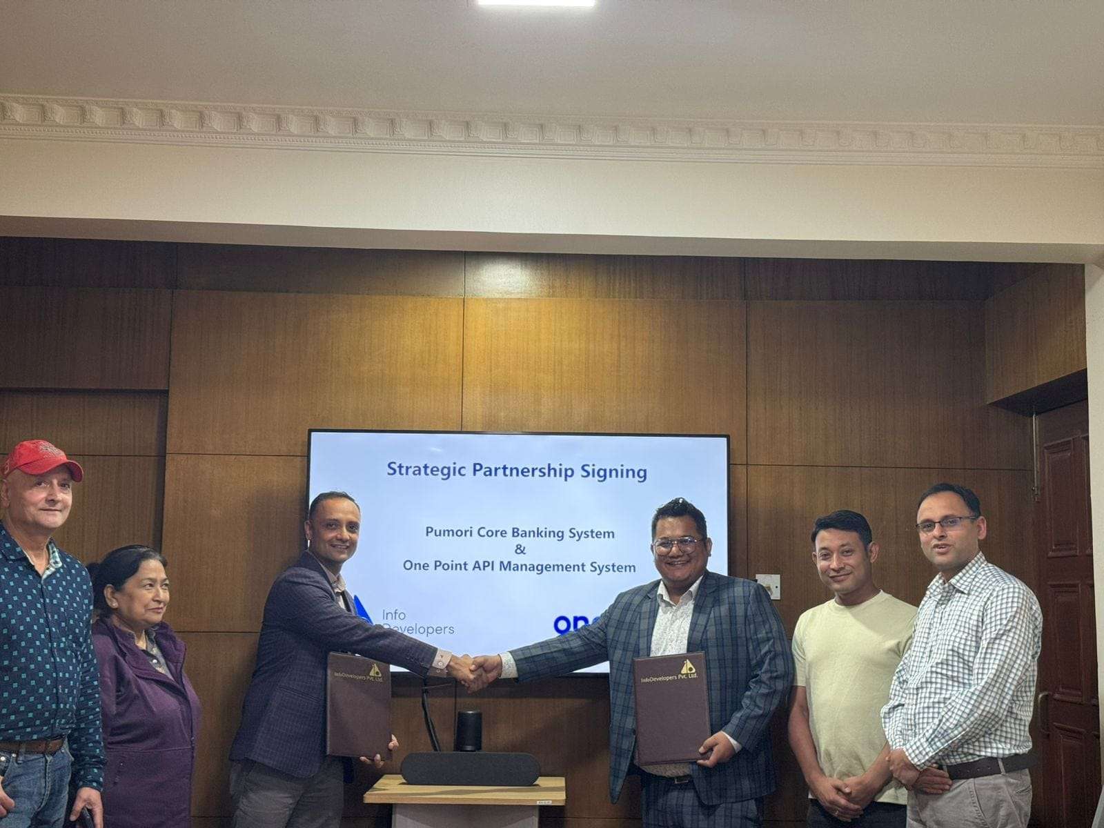 इन्फोडेभलपर्स र वन पोइन्ट फाईनानसियल सर्भिसेजबीच सहकार्य हुने