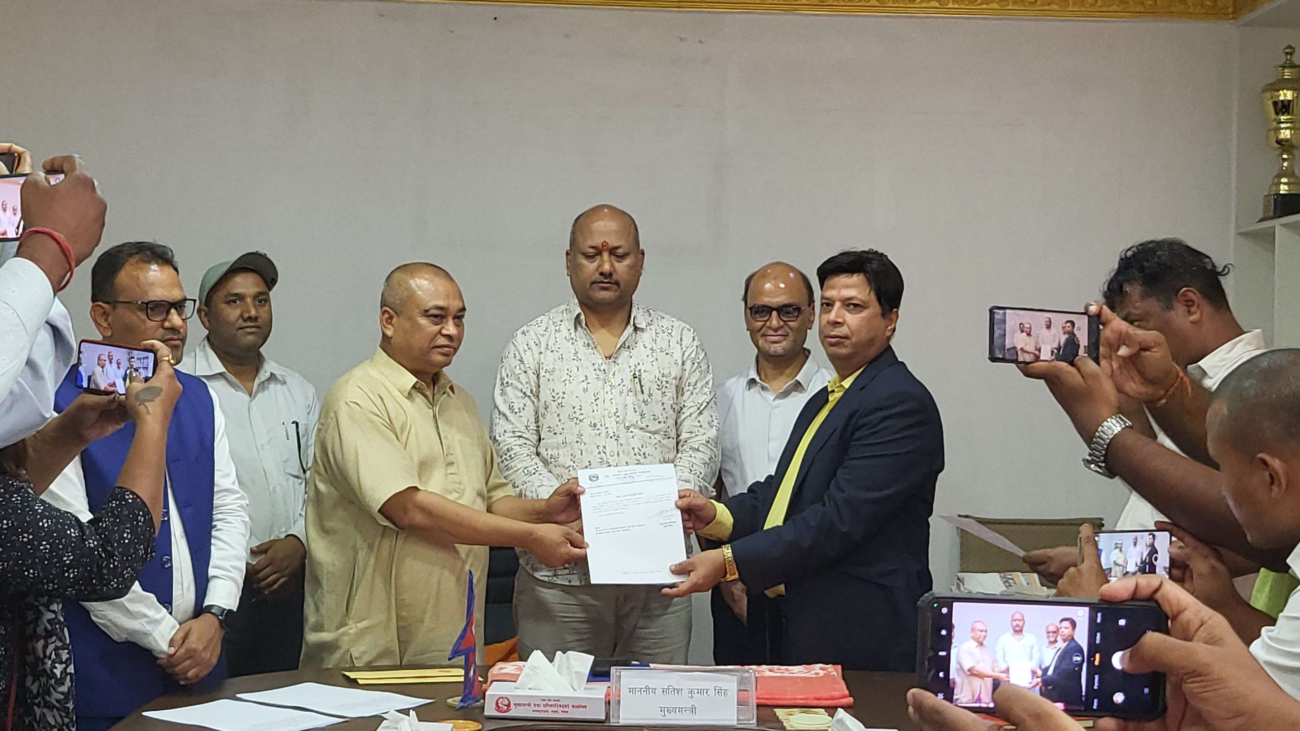 मधेश प्रदेश मिडिया काउन्सिल र आमसञ्चार प्राधिकरणको नवनियुक्त अध्यक्षद्वारा शपथ ग्रहण