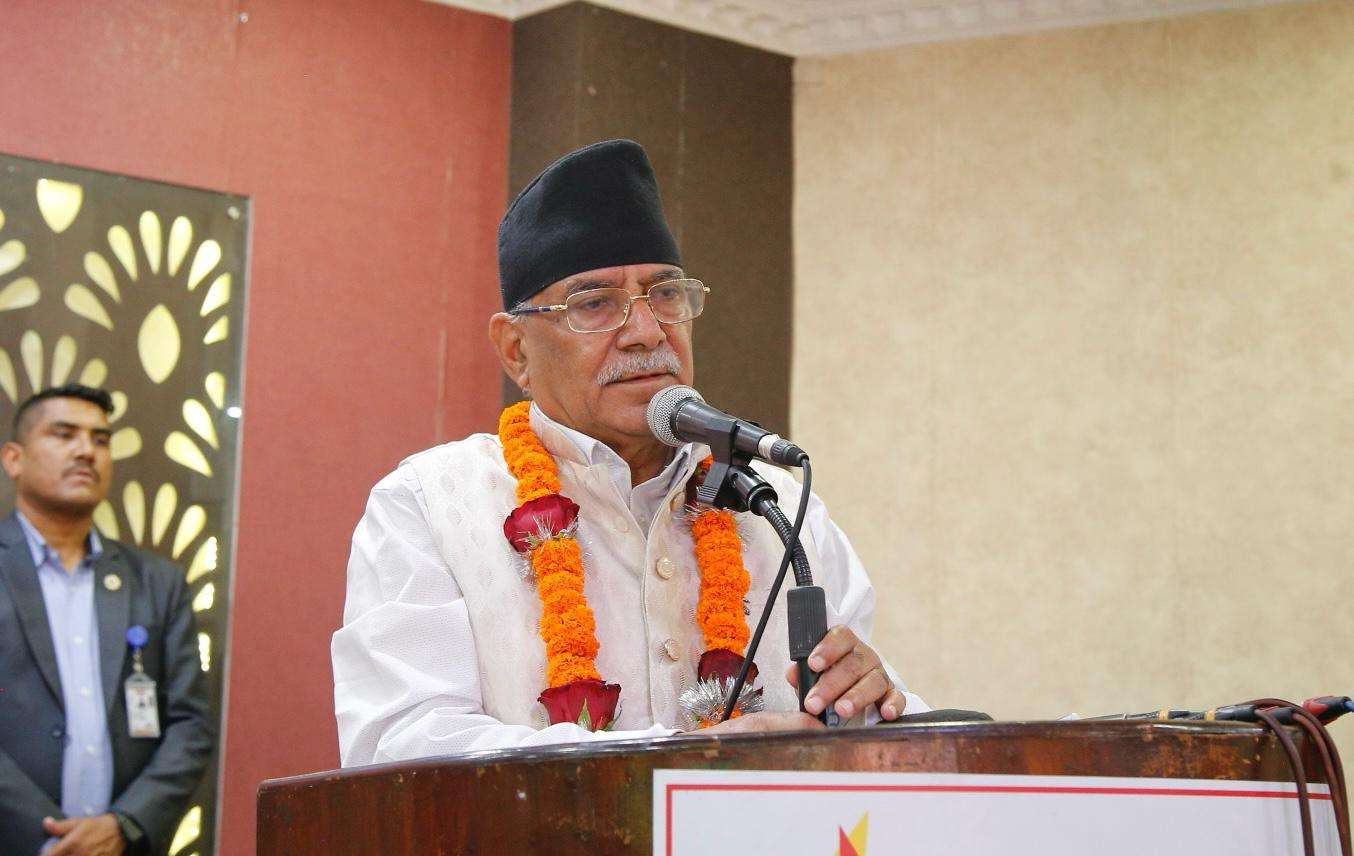 सरकार सुशासनका विरुद्ध खडा भयो, बिचौलियाहरुको मात्र भयो : प्रचण्ड