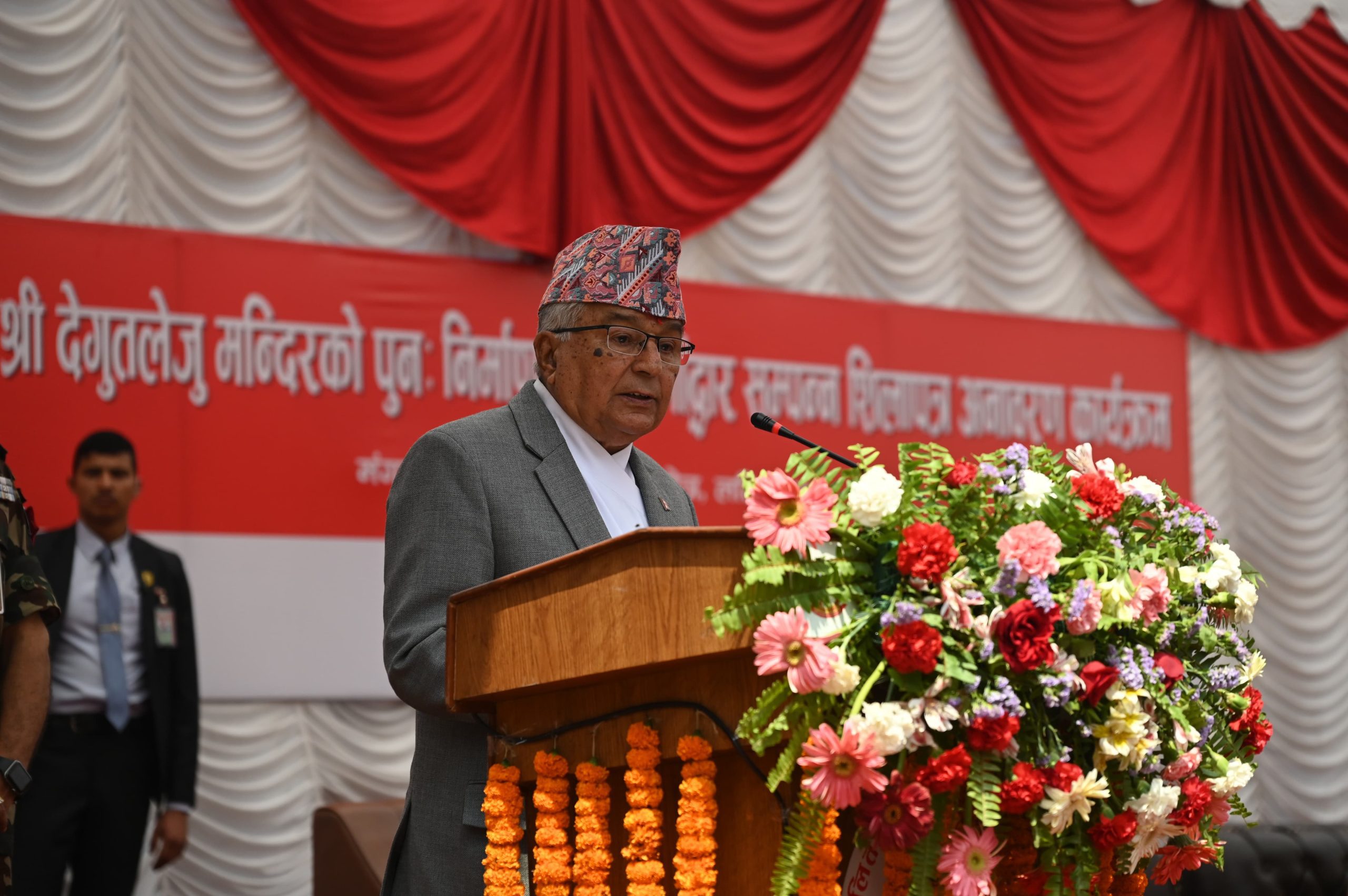 पूर्खाको मेहनत र परिश्रमको चिनो हो सम्पदा, संरक्षण गरौं : राष्ट्रपति पौडेल