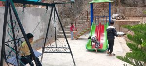 रचनात्मक सोचको परिणाम, फोहोर फाल्ने ठाउँ बन्यो बालउद्यान