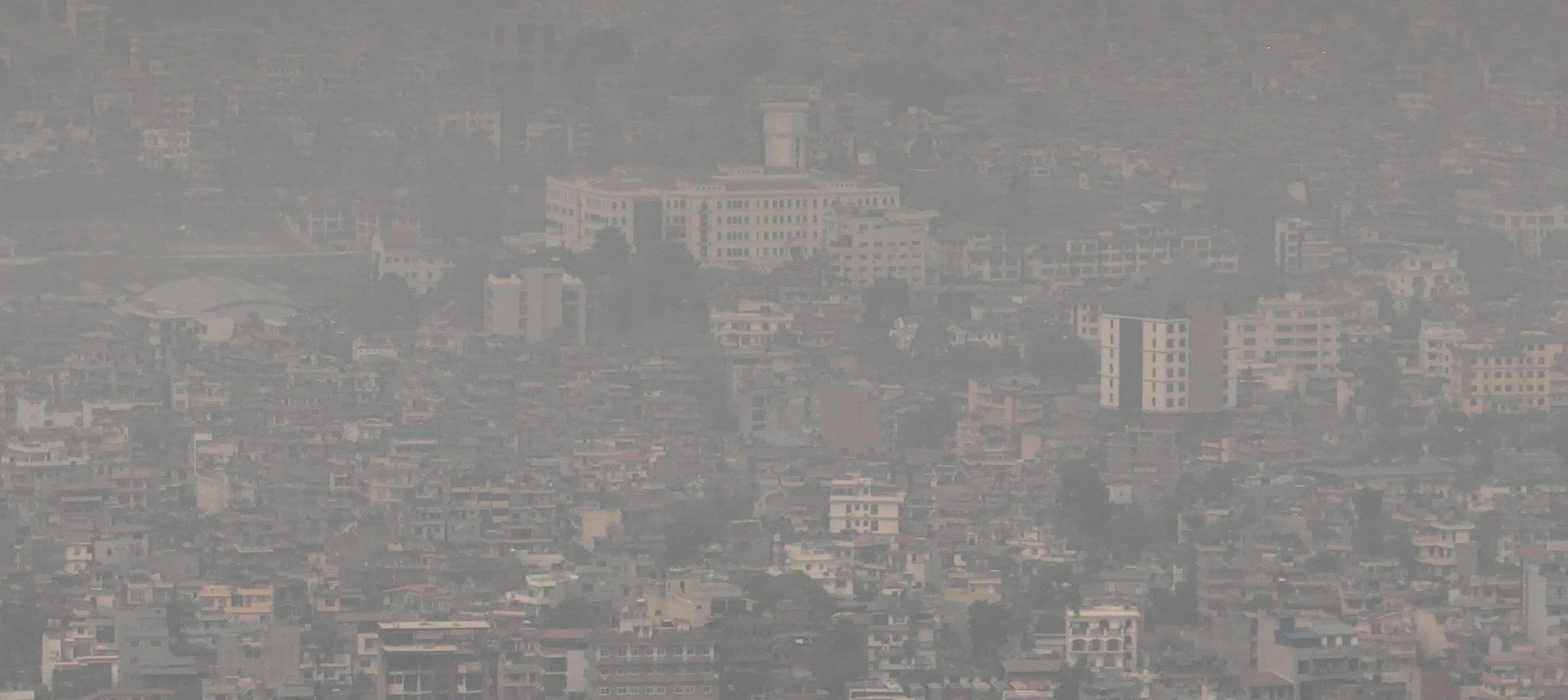 काठमाडौंको वायु प्रदूषण अझै उच्च, स्वास्थ्य सतर्कता अपनाउन अनुरोध