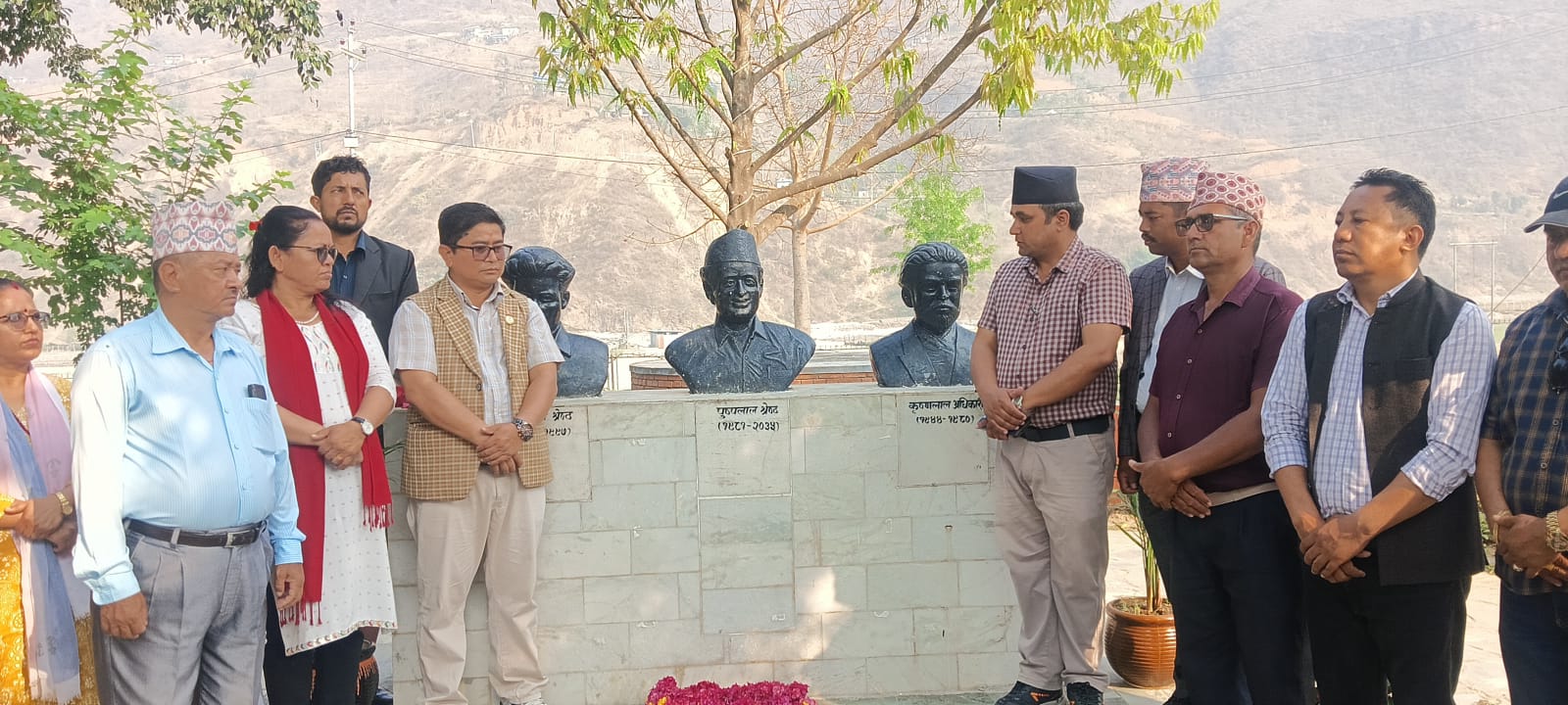 पुष्पलालको जन्म जिल्लामा मनाइयो कम्युनिष्ट पार्टीको स्थापना दिवस