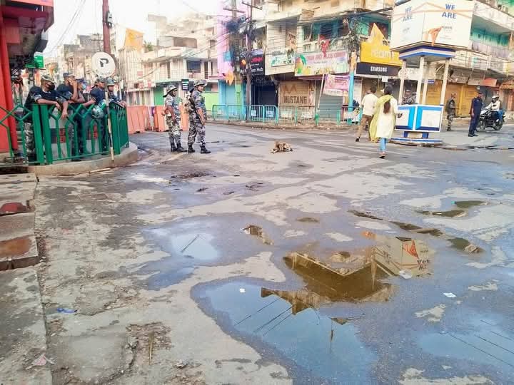 कफ्र्युले बिरगंज सुनसान, सेना परिचालन