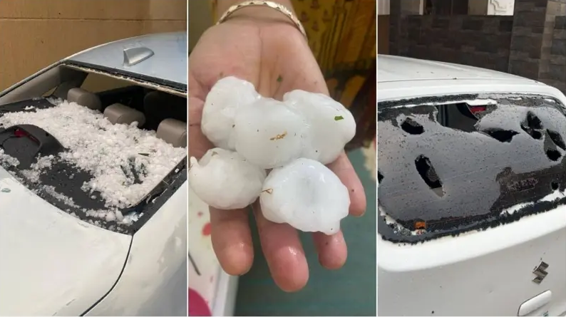 पाकिस्तानमा भीषण असिना वर्षा, सयौं गाडी र घरमा क्षति