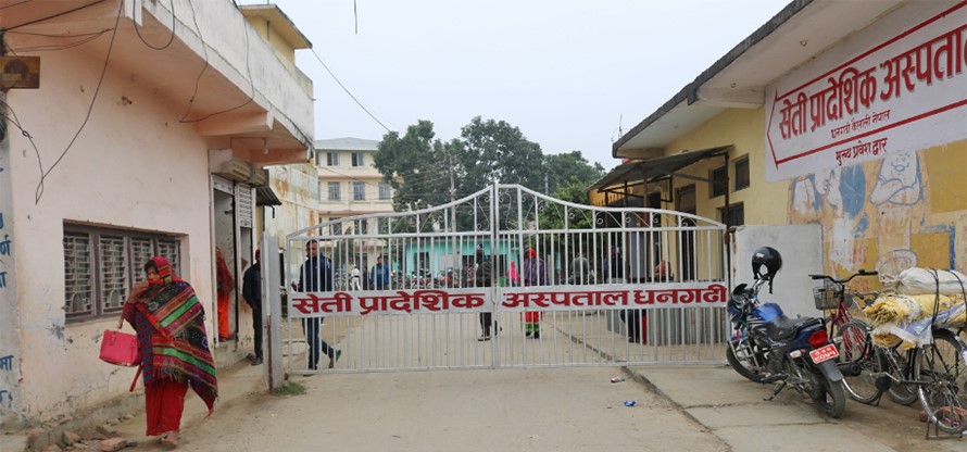 सेती प्रादेशिक अस्पतालको तेस्रो तलाबाट मिर्गौलापीडित बिरामीले हामफाले, घटनास्थलमै मृत्यु