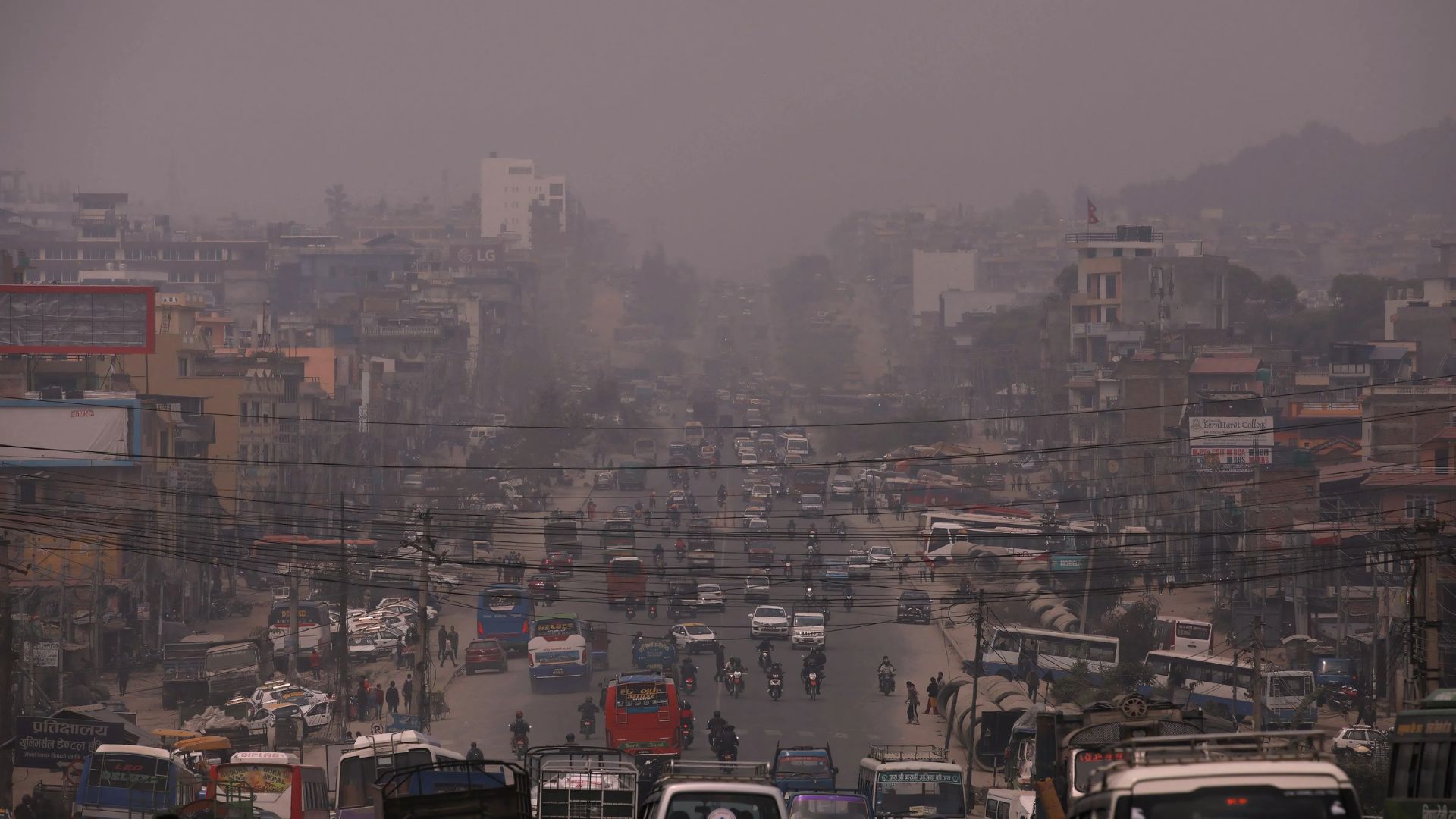 वायु प्रदूषणः आज काठमाडौं विश्वकै दोस्रो नम्बरमा