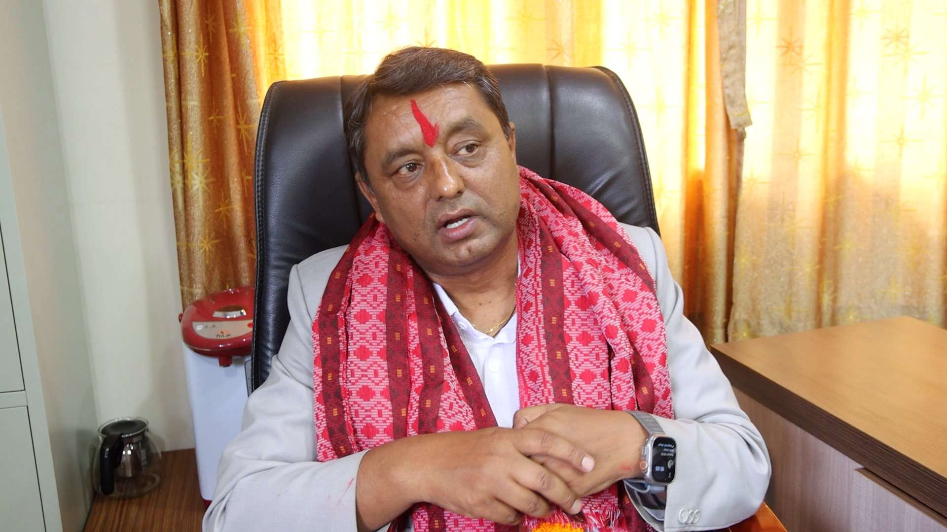 विज्ञापन बोर्डका अध्यक्ष हुमागाईँले गरे पदभार ग्रहण, विज्ञापन बजारलाई लयमा फर्काउने