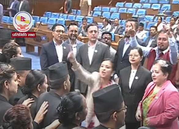 रास्वपा र राप्रपाको अवरोधकैबीच अघि बढ्यो संसद्